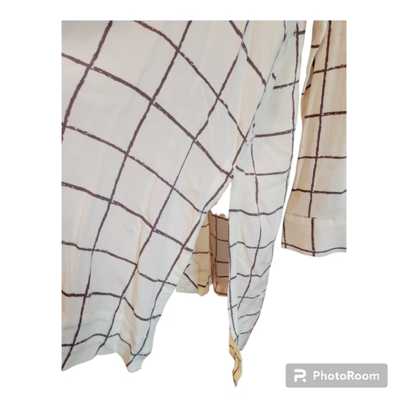 HARLOW Plaid Button Dowb Dress Shirt - Picture 5 of 8